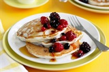 Mixed-berry pancakes