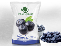 Blueberries IQF Natures Grocer 1kg